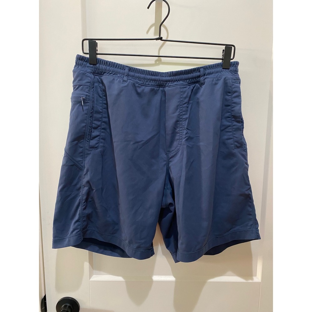 Birddogs Mens Navy Blue Gym Shorts Built-in Liner Pockets Size Large
